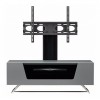 Alphason Furniture Chromium Grey Cantilever TV Stand with Bracket
