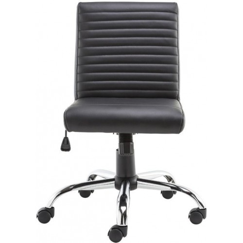 Alphason Office Furniture Lane Black Faux Leather Operator Chair