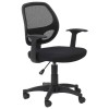Alphason Office Furniture Davis Black Mesh Fabric Operator Office Chair