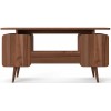 Alphason Office Furniture Somerset Classic Style Wooden Desk