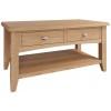 Exeter Light Oak Furniture Large Coffee Table