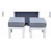 Signature Weave Garden Furniture Bettina 7 Seat Grey Rattan Sofa Set With Gas Lift Table