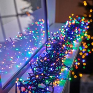 Nova Garden TWW 480 Multi Colour LED Cluster Christmas Lights