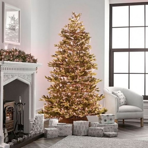 1500 Copper Glow LED Compact Cluster Christmas Tree Lights