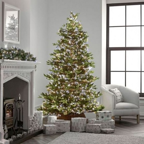 Nova Garden TWW 1000 Cool & Warm White Mix LED Compact Cluster Christmas Tree Lights