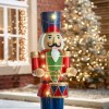 Noel Red 3ft Christmas Nutcracker with Drum