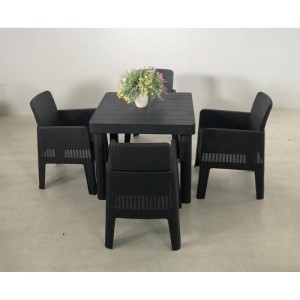 Royalcraft Garden 4 Seater Square Dining set