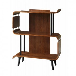 Jual Vienna Walnut Furniture Short Bookcase