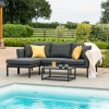 Maze Lounge Outdoor Fabric Pulse Chaise Sofa Set 