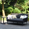 Maze Lounge Outdoor Fabric Ark Charcoal Daybed 