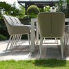 Maze Lounge Outdoor Zest Lead Chine 8 Seat Rectangular Fire Pit Dining Set 