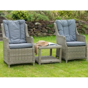 Royalcraft Garden Furniture Wentworth 3pc Comfort Companion Set