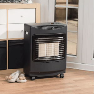 Lifestyle Outdoor Living Black Mini Heatforce Gas Cabinet Heater