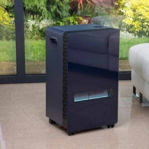 Lifestyle Outdoor Living Azure Blue Flame Gas Cabinet Heater