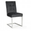 Bentley Designs Tivoli Dark Oak Furniture Uph Cantilever Chair Pair