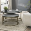 Chevron Peppercorn Ash Furniture Coffee Nest Of Tables