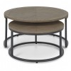 Chevron Weathered Ash Furniture Coffee Nest Of Tables