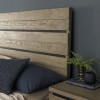 Tivoli Weathered Oak Furniture King Size 150cm Low End Footend Bedstead