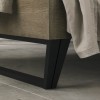 Tivoli Weathered Oak Furniture King Size 150cm Low End Footend Bedstead