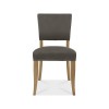 Bentley Designs Indus Oak Furniture Upholstered Chair (Pair)
