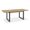 Bentley Designs Indus Oak Furniture 4-6 Extension Dining Table