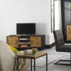 Bentley Designs Indus Oak Furniture Entertainment Unit
