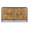 Bentley Designs Indus Oak Furniture Wide Sideboard