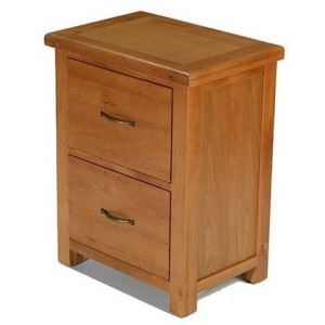 Saltaire Oak Furniture Office Filing Cabinet