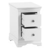 Maison White Painted Furniture Bedside Cabinet 