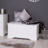 Maison White Painted Furniture Blanket Box
