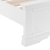 Maison White Painted Furniture Double 4ft6 Bedroom Set