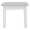 Maison White Painted Furniture Dressing Table Stool