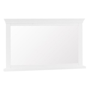Maison White Painted Furniture Wall Mirror 