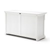 Provence White Painted Furniture Hutch Cabinet