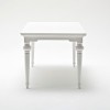 Provence White Painted Furniture Rectangular Dining Table