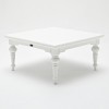Provence White Painted Furniture Square Coffee Table