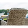 Maze Rattan Garden Furniture Oxford Oval Ice Bucket Table With 6 Venice Chairs 