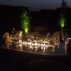 Maze Rattan Garden Winchester 8 Seat Oval Fire Pit Table With Venice Chairs  