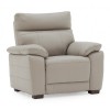 Vida Living Positano Light Grey 3 Seater Fixed Sofa & Armchair Set