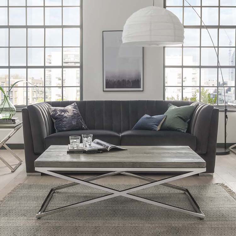 Vida Living Tephra Metal Furniture Coffee Table | Fusion ...