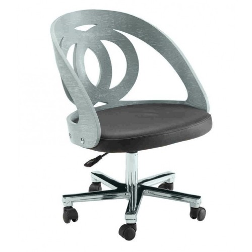 Jual Curve Furniture Grey Ash Office Chair