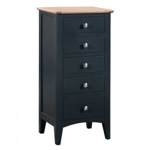 Alfriston Blue Painted Furniture Tall Chest of Drawers