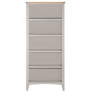 Alfriston Grey Painted Furniture Large Bookcase