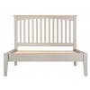 Alfriston Grey Painted Furniture Double Bed 4ft 6 Slatted 