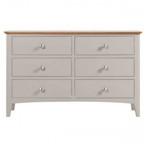 Alfriston Grey Painted Furniture 6 Drawer Chest