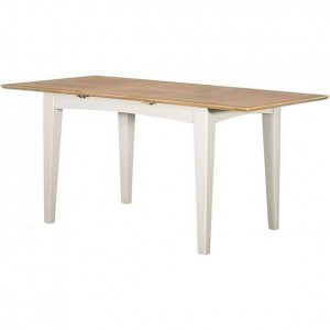 Alfriston White Painted Furniture Small Extending Dining Table 165cm