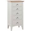Alfriston White Painted Furniture Tall Chest of Drawers