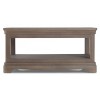 Vezelay Oak Furniture Coffee Table with Shelf