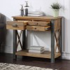 Urban Elegance Reclaimed Wood Furniture Small Console Table