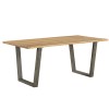 Urban Elegance Reclaimed Wood Furniture 180cm Dining Table